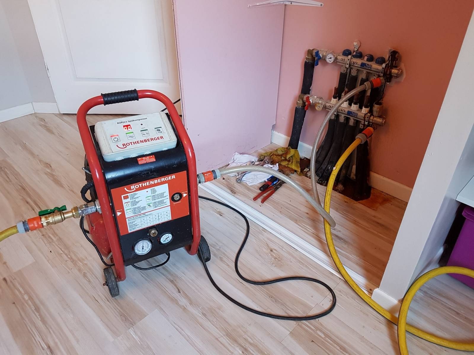 Yamanevler Vaillant Hermetik Şofben Petek Temizliği